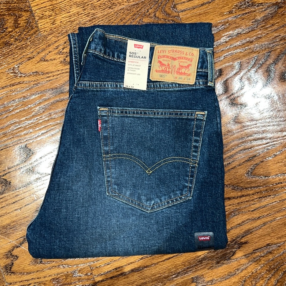 Levi’s 505 Regular Stretch Men’s Jeans